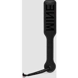 Sei Mio Mine Impression Spanking Paddle Black