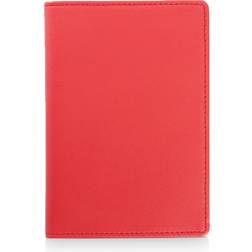 Royce New York Leather Rfid-Blocking Protective Passport Case - Red