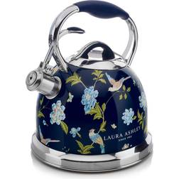 VQ Elveden Navy Stainless Steel 3L Stove Top Kettle