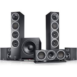 Teufel Theater 500 Surround 5.1-Set Heimkino-Set Der Spitzenklasse Schwarz