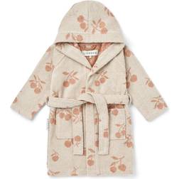 Liewood Lilana Yarn Dyed Bathrobe - Peach