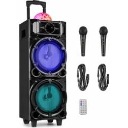 Fenton LIVE290 Karaoke Station with Light Show 2x 8 in