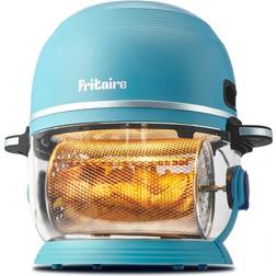 Fritaire Self-Cleaning Glass Bowl Air Fryer Teal