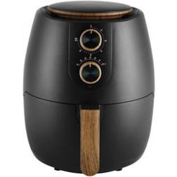 George Home Matte Black Scandi 4L Manual Air Fryer