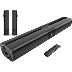 Saiyin Sound Bar For Smart TV 2 In 1 Detachable Home Audio Soundbar Speaker