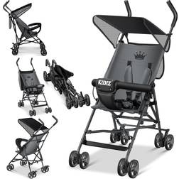 Kidiz Kinderwagen CITY Buggy 360° 4-Zoll Räder