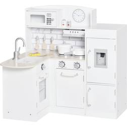 Homcom Lekkök Med Tillbehör 86 x 64 x 84,5 cm Vit