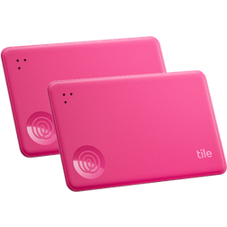Tile Slim 2Pk Pink Punch Key/Wallet Finder & Tracker