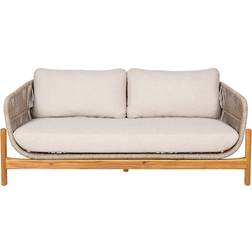 House Nordic Alba Lounge Sofa Acacia Beige Incl Cushion 78.5 x 175 x 72 cm Soffa