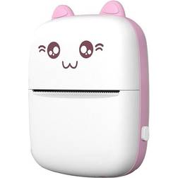 A-One Brand Bærbar Mini Termisk Fotoprinter C9 Pink