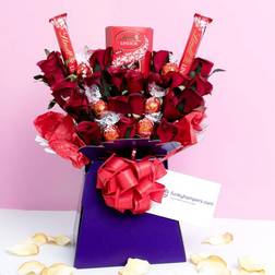 Funky Hampers Lindor Chocolate Bouquet Hamper