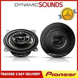 Pioneer Series 4 Inch 100mm 10cm 3-Way Coaxial Car Door Speakers 210 Watt