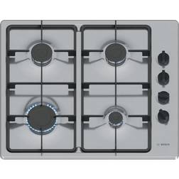 Bosch PBP6B5K60 Gas Hob Stainless Steel
