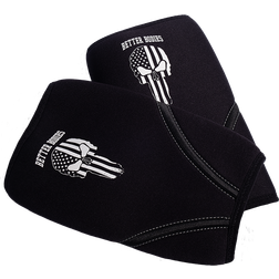 Better Bodies Skull Neoprene Knee Sleeve Black