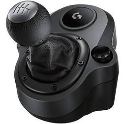 Logitech Driving Force Schalthebel 6 Gänge Mit H-Schema Schaltknauf Gaming Schwarz