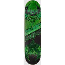 Creature Fiend Twin Bat 8.2" Planche de skate vert - green - Uni