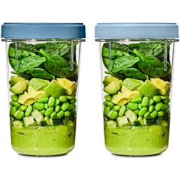 OXO Good Grips Twist Stack 40-Oz Set of 2 Food Container