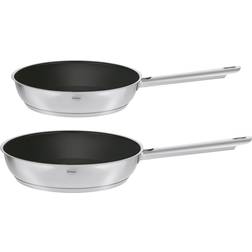 Rösle PureElements Stekpanna 2 Delar 20+28 cm Stål/Svart