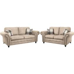 Three Posts Bodnar 2 Piece Set Beige Sofa