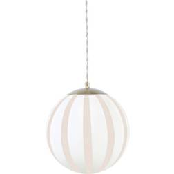 Strömshaga Taklampa Alba Opal Beige/Vit Pendellampa