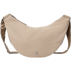 Calvin Klein Axelremsväska Luna Sling Hobo Bag - Grey