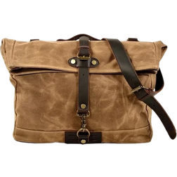 INKMHZTK Kurirväska Retro Kanvas Män - Khaki