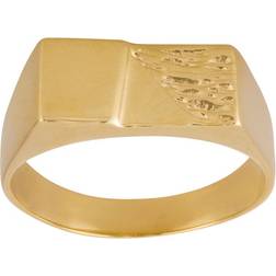 Nordahl Jewellery Noa Signetring til mænd karat guld