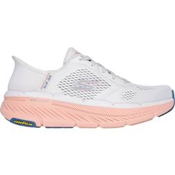 Skechers Slip-ins Max Cushioning Premier 2.0 Alora Sneaker - Light Gray/Orange