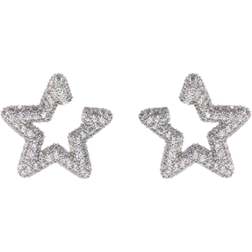 Shein pair Luxury Star Stud Earrings For Women