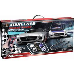 VN Toys Speedcar Mercedes Police Chase Double Loop Carriageway