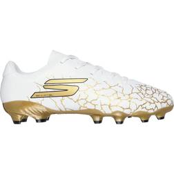 Skechers Skx 1.5 Low Fg - Vit/Guld