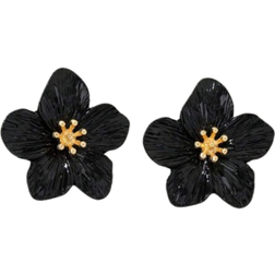 Shein 1 Pair Elegant Multicolored Dopamine Flower Shaped Stud Earrings for Women Wedding Gift