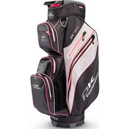 Powakaddy Dri-Tech Waterproof Cart Bag Black Pink