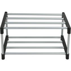 Mainstays Mainstays 2 Tier 4 Pairs Shoe Rack 17.2x8.7"