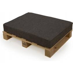 Andorra Pallehynde 1/2 Sæde Vandafvisende Grå Stolehynde Grå (80x60cm)