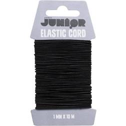 Panduro Hobby Elastiktråd 1 mm 10 m Sort