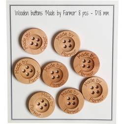 Go Handmade Træknapper by Farmor 18 mm