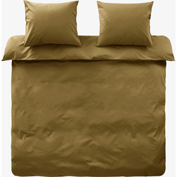 Zack Sengesett Dobbeltseng 240 x 220 cm Grønn Dynetrekk Grønn, Bronse (240x220cm)
