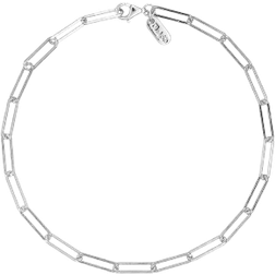Design Letters Armband Chunky Square - Silver