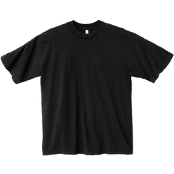 Los Angeles Apparel Garment Dye Crew Neck T-Shirt - Black