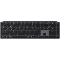Keychron B6 Pro Ultra-Slim Wireless Keyboard Tri-Mode Space Grey