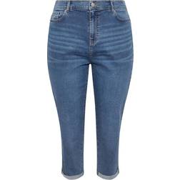 Yours Boyfriendjeans Für Damen - Mittelblau