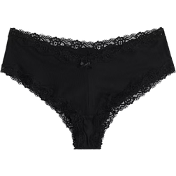 H&M Trusser Hipster Mikrofiber - Sort