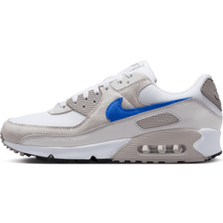 Nike Air Max 90 Casual Shoes - White/Blue/Racer Blue