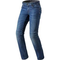 Rev'it! AUSTIN MC Jeans Bukser TF Tapered Fit -Blå-34-30 Voksen