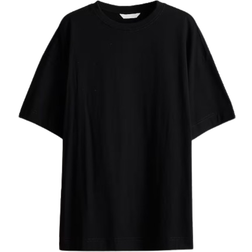 H&M Dame Sort Oversized T-shirt