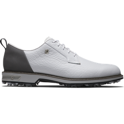 FootJoy Premiere Series Field LX Golf Shoes - White/Dark Grey/Grey