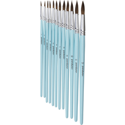 Panduro Hobby Penselset Akvarellpenslar Med Syntetborst 12-pack
