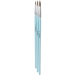 Panduro Hobby Penselset Akvarellpenslar Med Syntetborst 3-pack