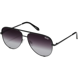 Quay Australia High Key Polarized Sunglasses - Black/Fade